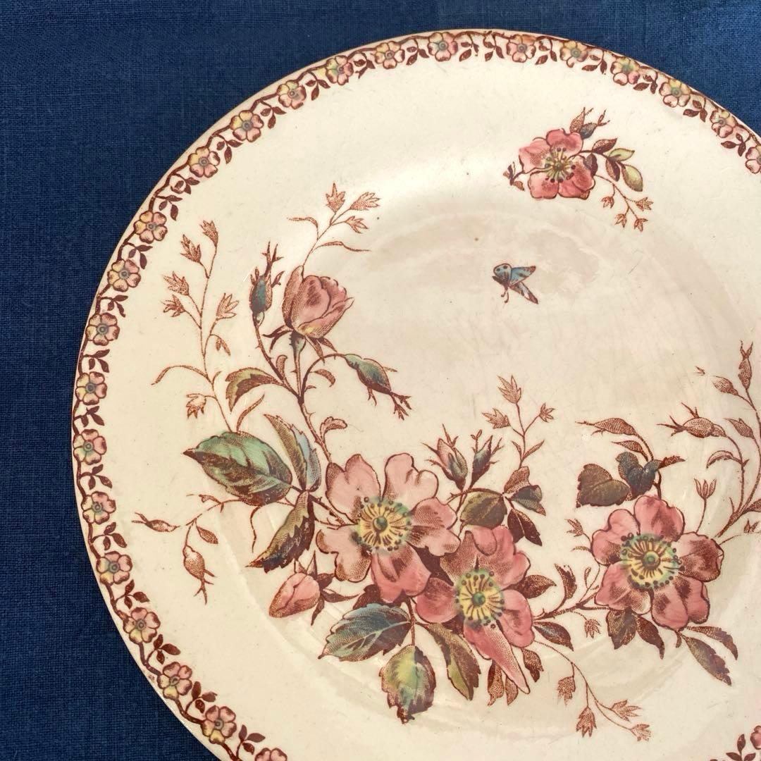 ジアンGIEN MAI メイ　平皿プレートフランスアンティーク