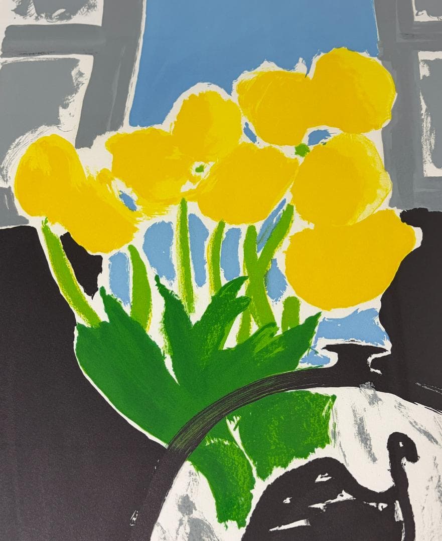 三岸節子 Migishi リトグラフ HC 2/25 直筆サイン 額装 大判