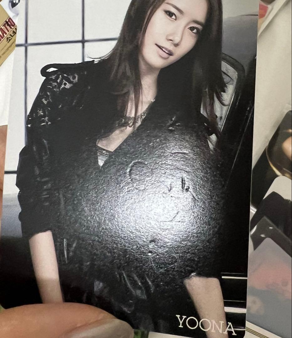 少女時代ユナ YoonA トレカ・特典カード約50枚まとめ売り