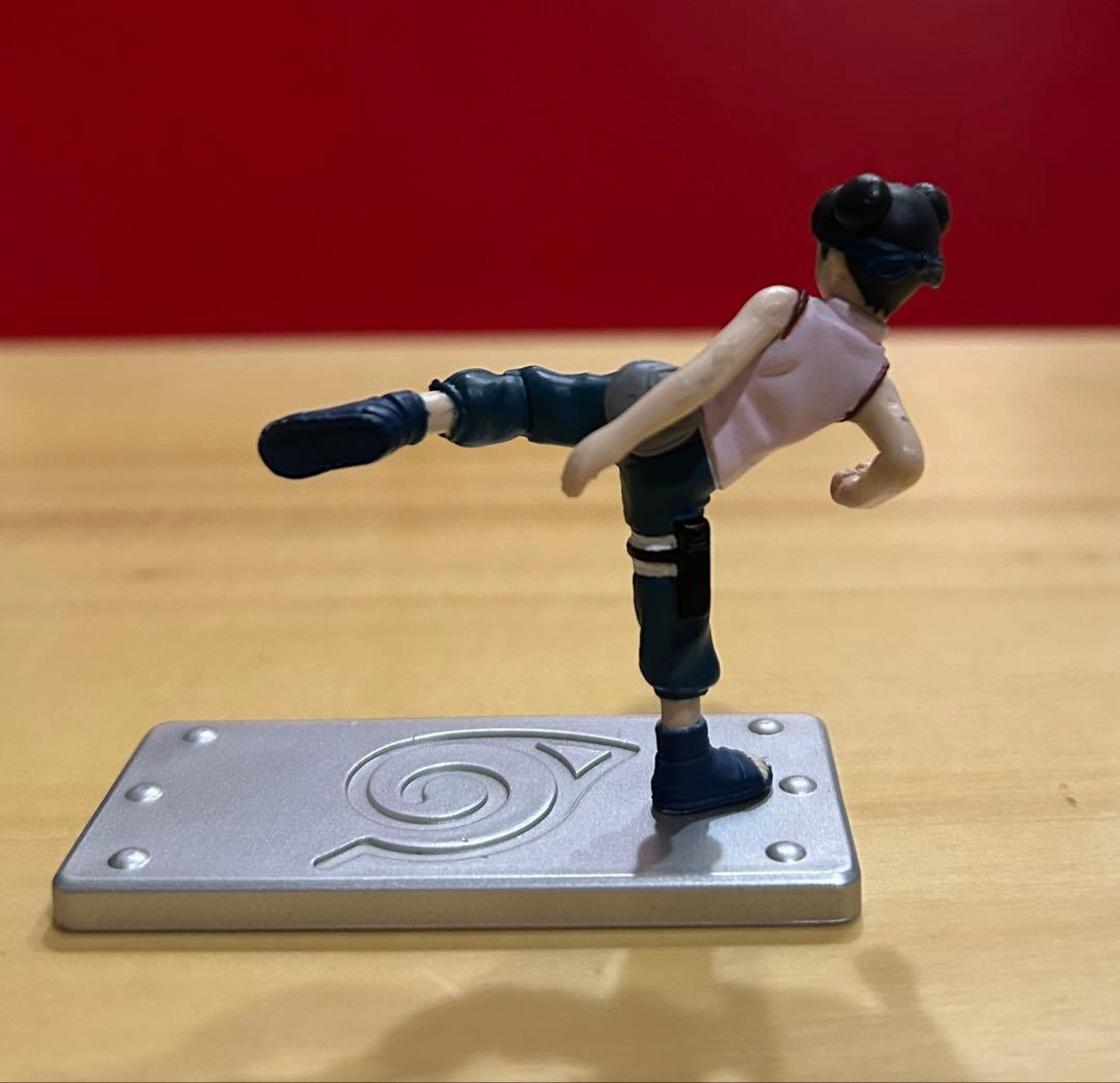 NARUTO フィギュア うちはサスケ　チャクラ宙返り 忍形集 其ノ四 テンテン