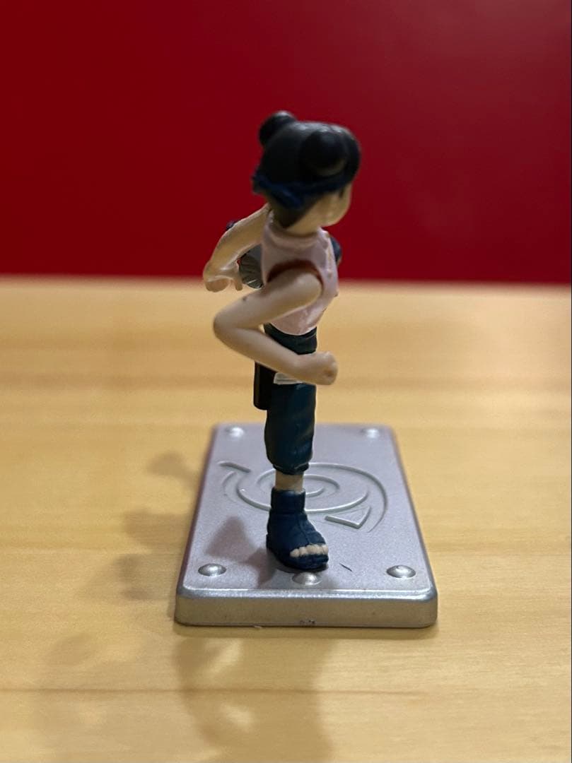 NARUTO フィギュア うちはサスケ　チャクラ宙返り 忍形集 其ノ四 テンテン