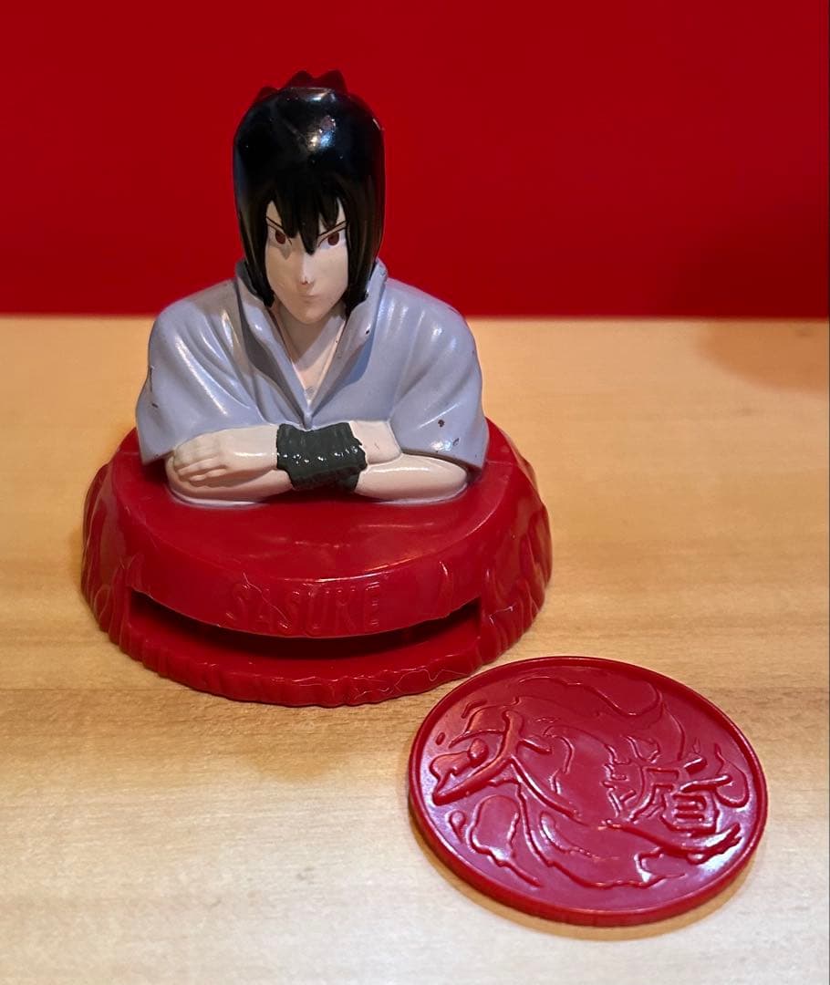 NARUTO フィギュア うちはサスケ　チャクラ宙返り 忍形集 其ノ四 テンテン