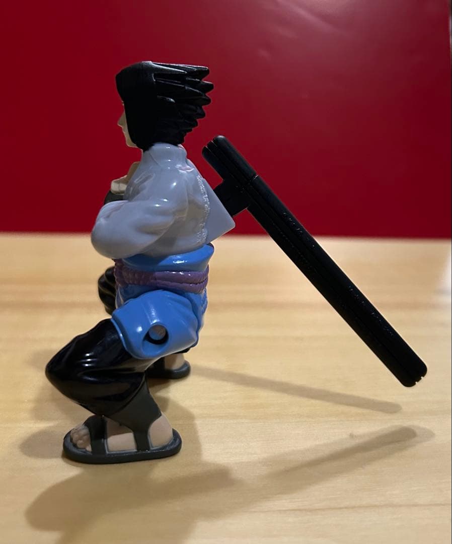 NARUTO フィギュア うちはサスケ　チャクラ宙返り 忍形集 其ノ四 テンテン