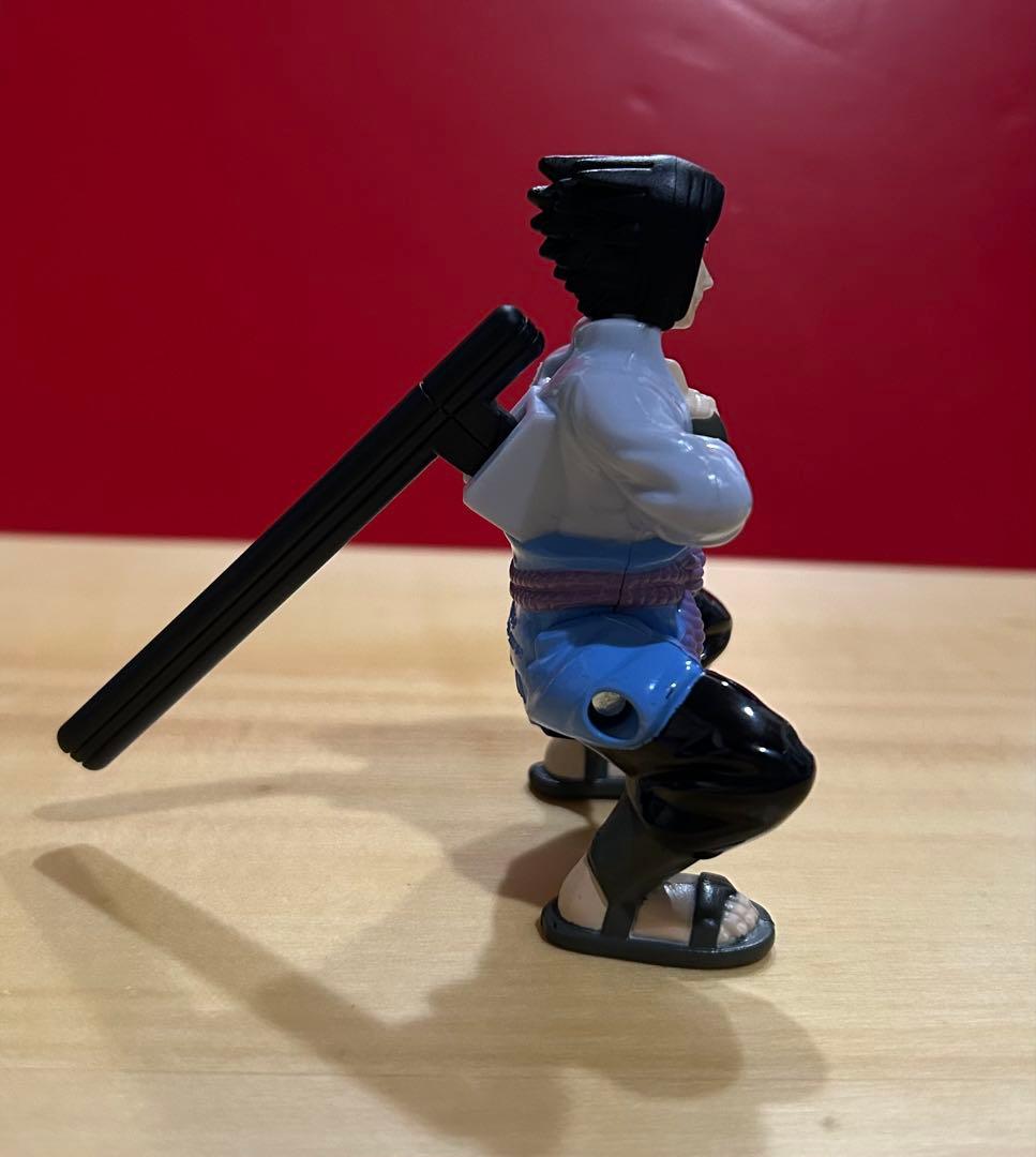 NARUTO フィギュア うちはサスケ　チャクラ宙返り 忍形集 其ノ四 テンテン