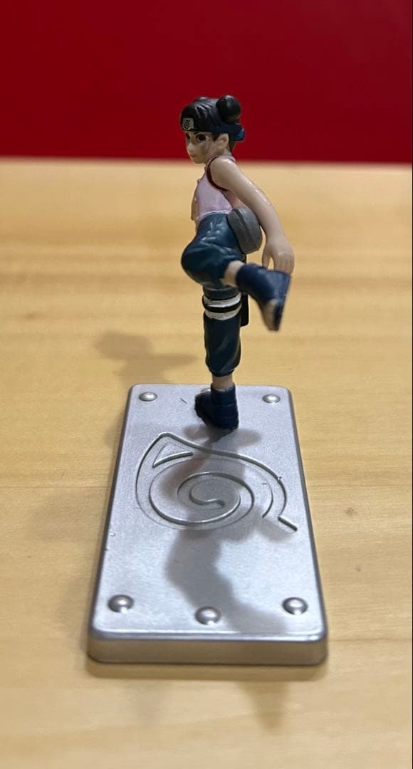 NARUTO フィギュア うちはサスケ　チャクラ宙返り 忍形集 其ノ四 テンテン