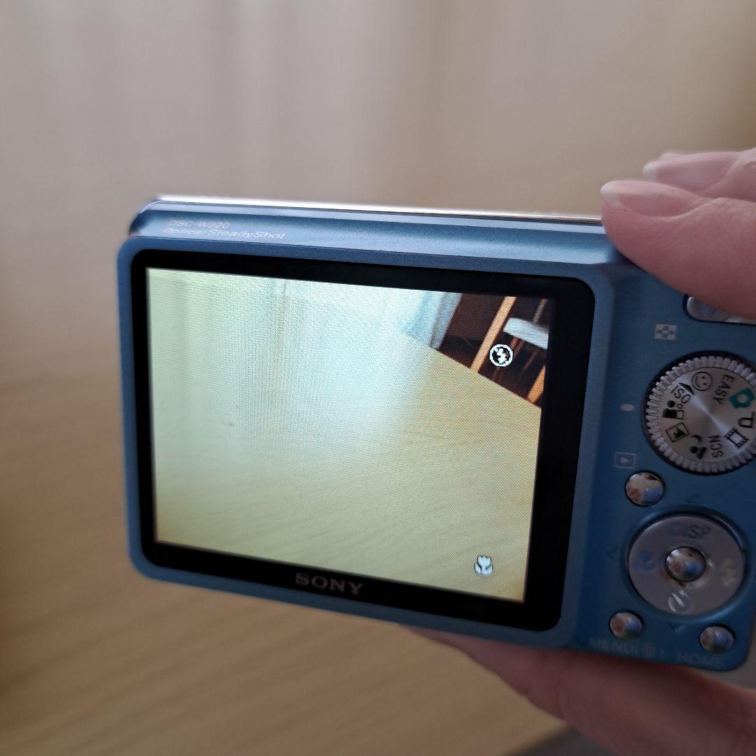 SONY Cyber-shot 12.1メガピクセル 青