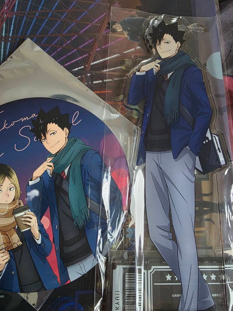 ハイキュー　コスモワールド　特大アクリルスタンド　黒尾鉄朗