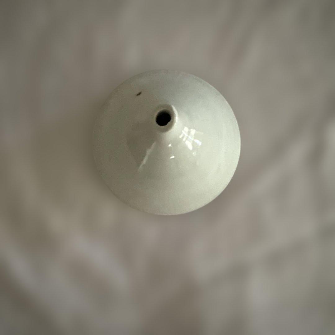 池本惣一　白磁漏斗　じょうご