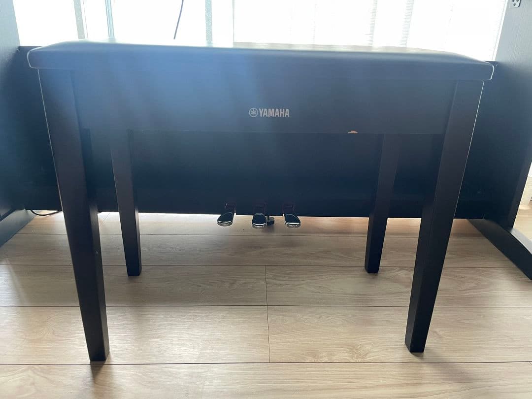 YAMAHA 電子ピアノ YDP-142B 椅子 ヘッドホン付き　アリウス