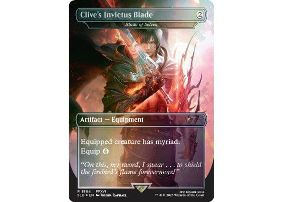 マジック：ザ・ギャザリング Secret Lair x FINAL FANTASY Weapons Foil