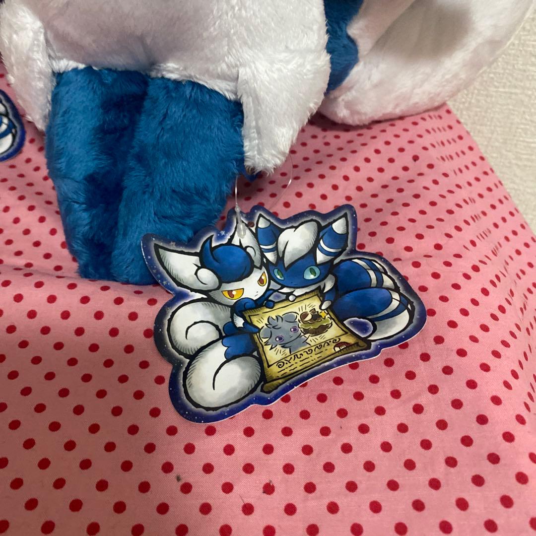 ポケモンセンター限定　ニャスパーwanted BIGサイズニャオニクスぬいぐるみ