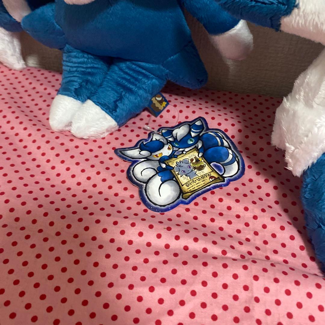 ポケモンセンター限定　ニャスパーwanted BIGサイズニャオニクスぬいぐるみ