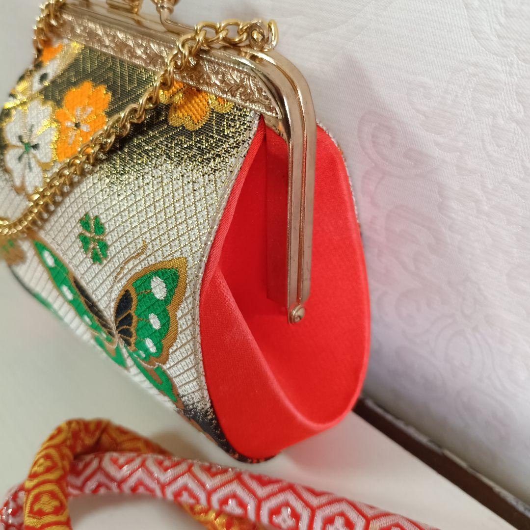 正絹☆誂えクリーム色の着物と作り帯セット