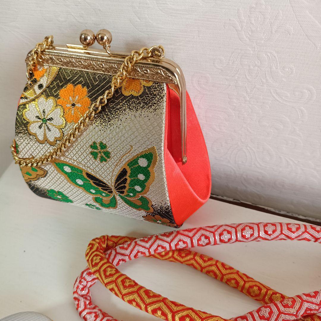 正絹☆誂えクリーム色の着物と作り帯セット