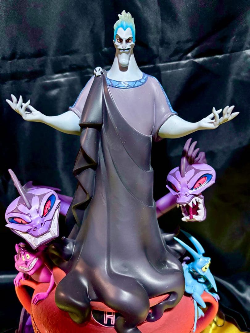 ディズニーストア　ハデス　ヴィランズ　ヘラクレス　ライティング　フィギュア　置物