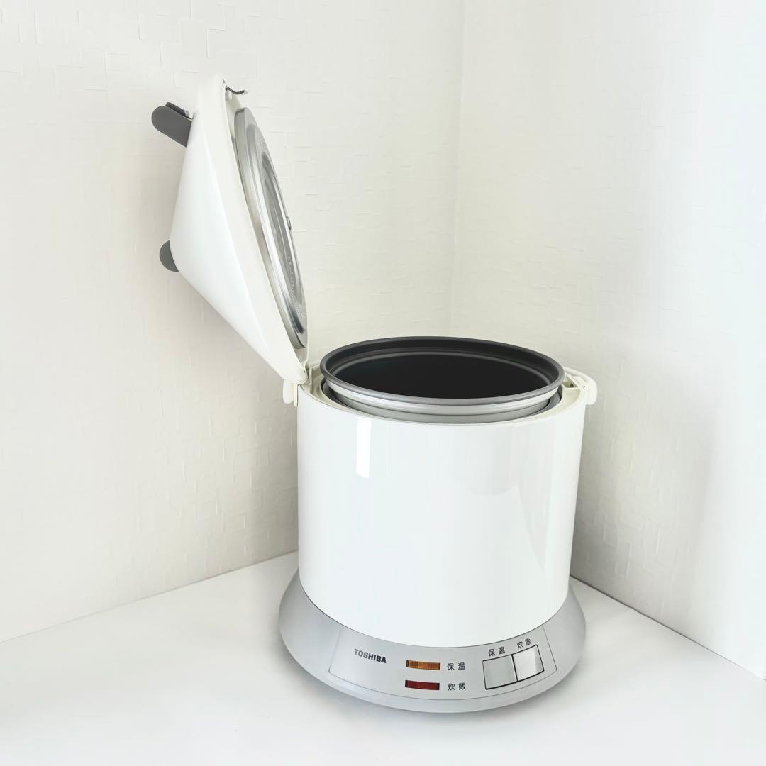 東芝 炊飯器 保温ジャー兼用電気釜 3合炊 スペースエイジ ポストモダン