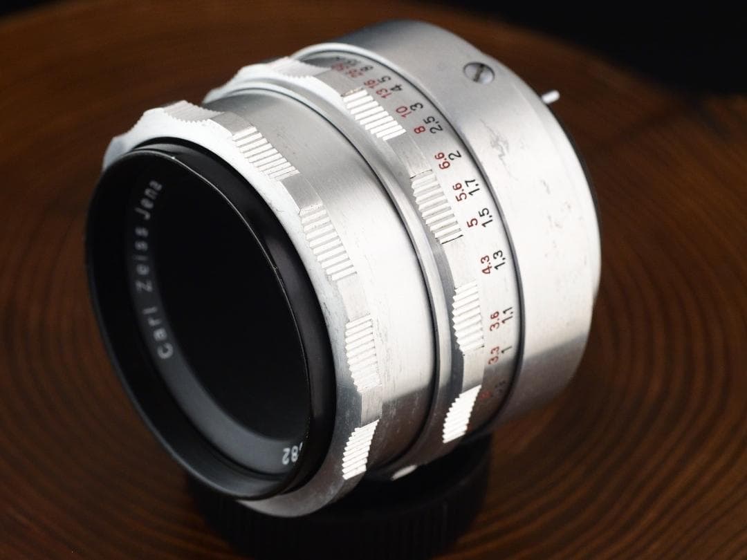 M42 CARL ZEISS JENA TESSAR 2.8/50 シルバー