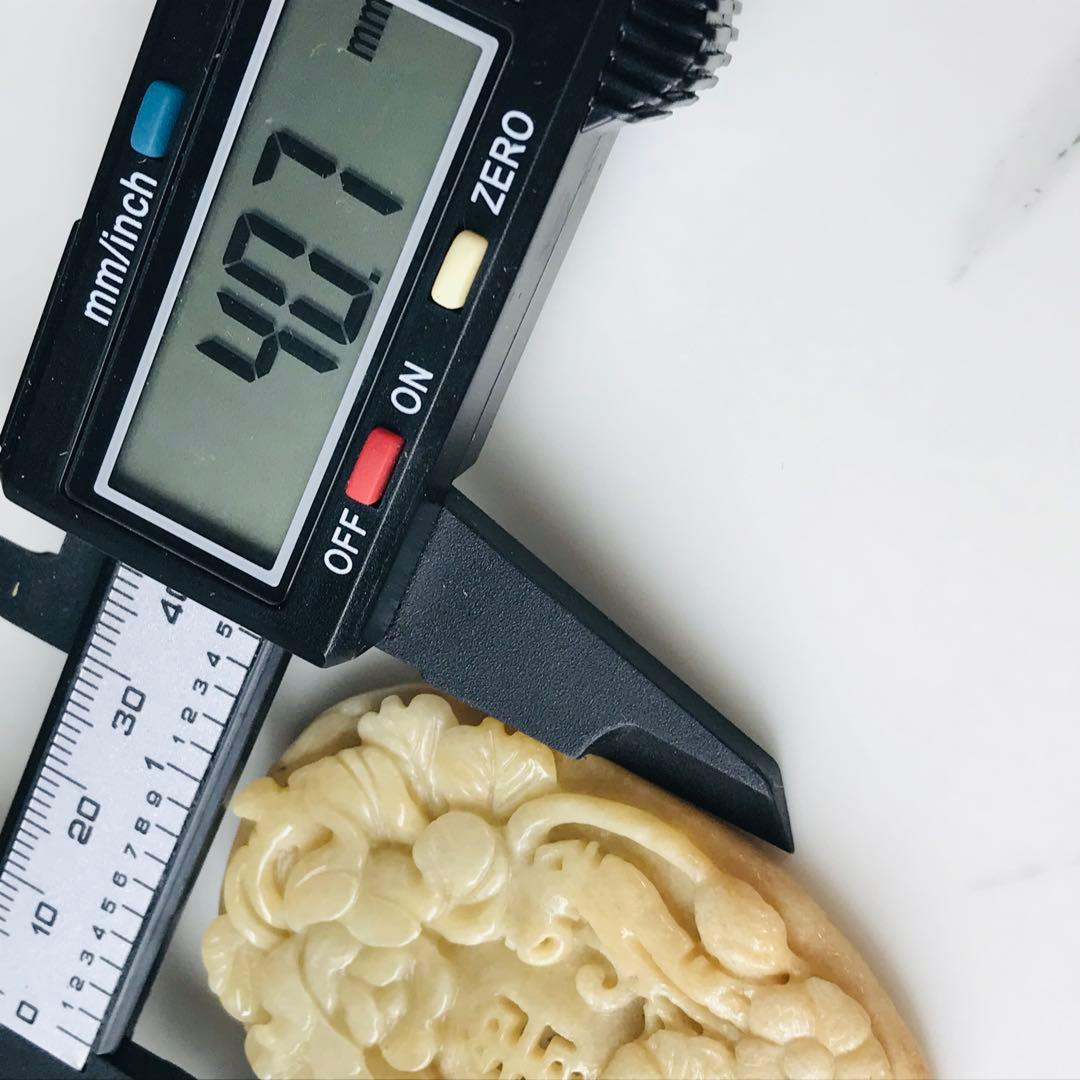 [P300-006］翡翠　ペンダントトップ　ミャンマー産　パーツ