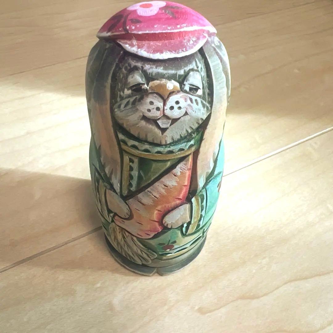 ウサギのマトリョーシカ　ロシア作家