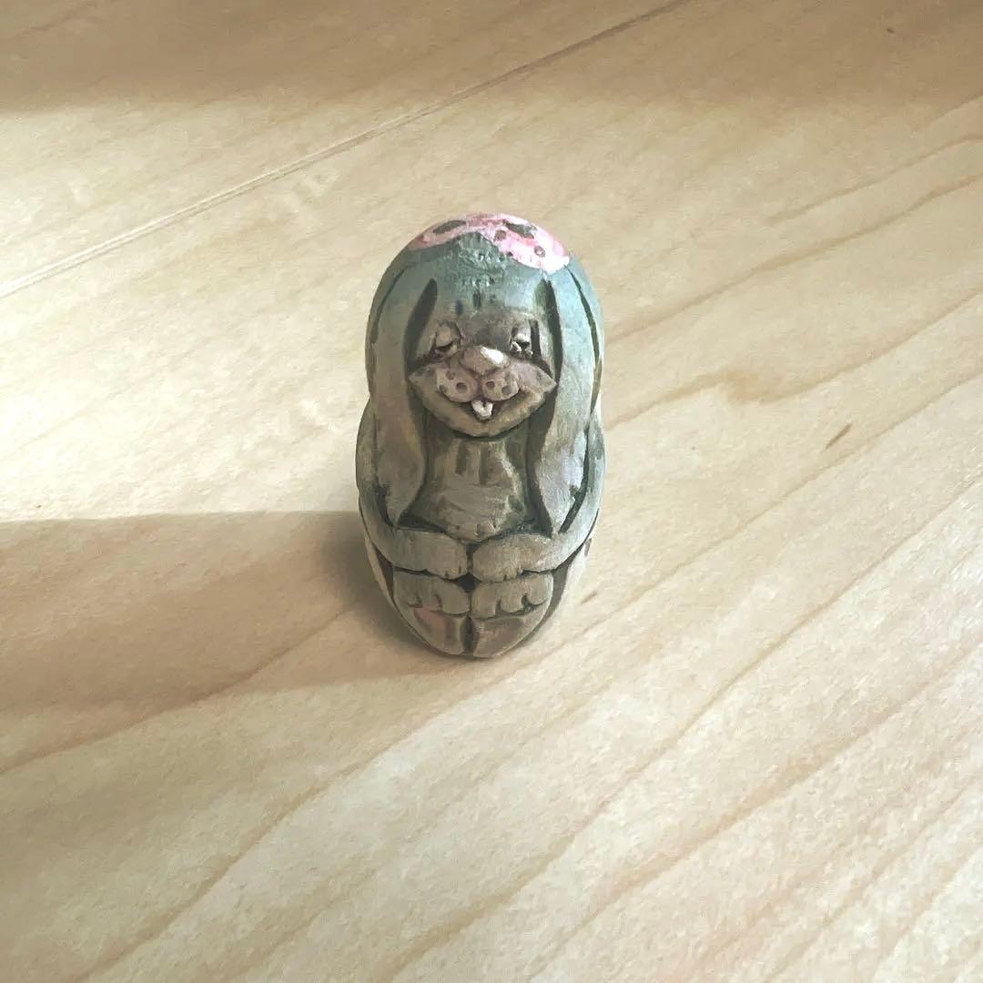 ウサギのマトリョーシカ　ロシア作家