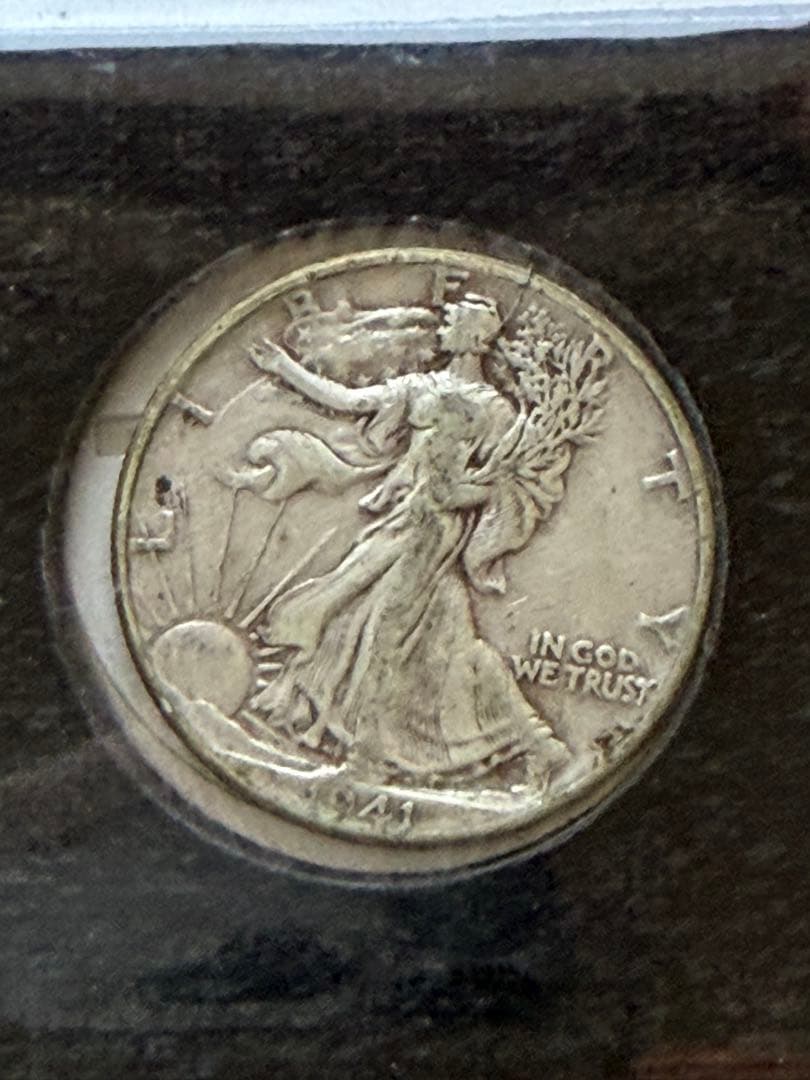 ウォーキングリバティ ハーフダラー　1941年