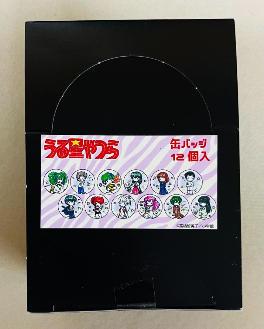 うる星やつら　グラフアートデザイン缶バッジ　未開封BOX
