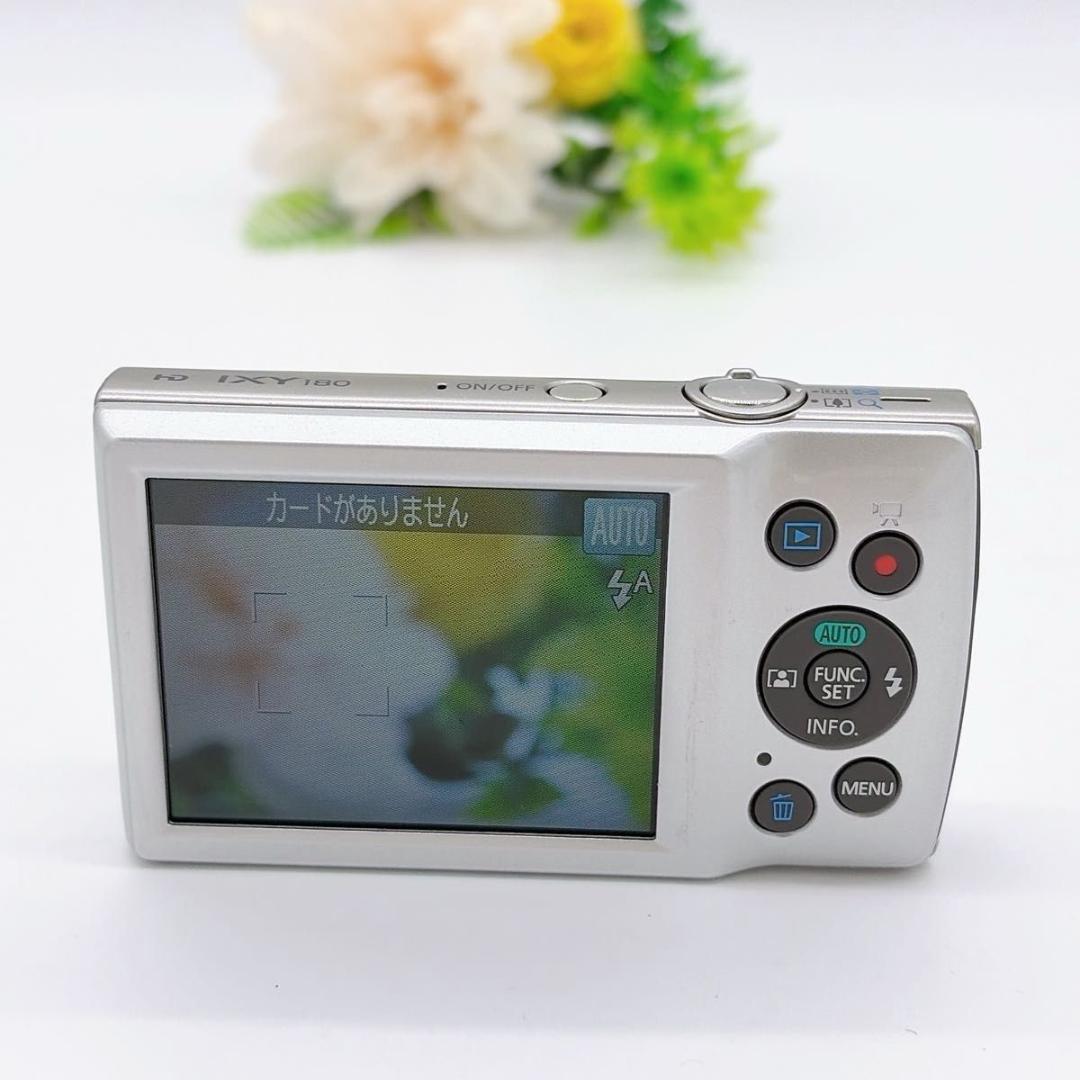 未使用級 付属品完備 Canon IXY 180 デジタルカメラ コンデジ