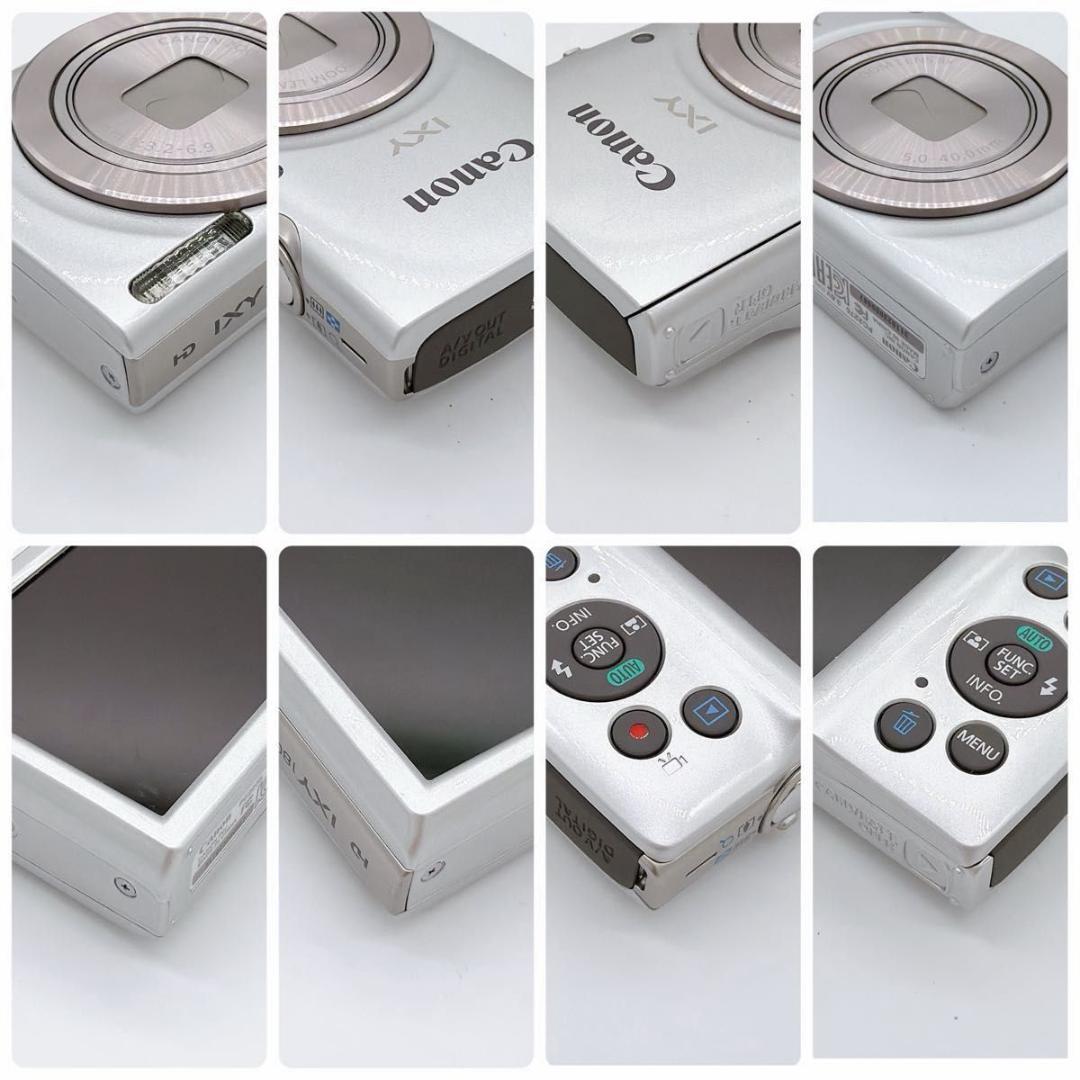 未使用級 付属品完備 Canon IXY 180 デジタルカメラ コンデジ