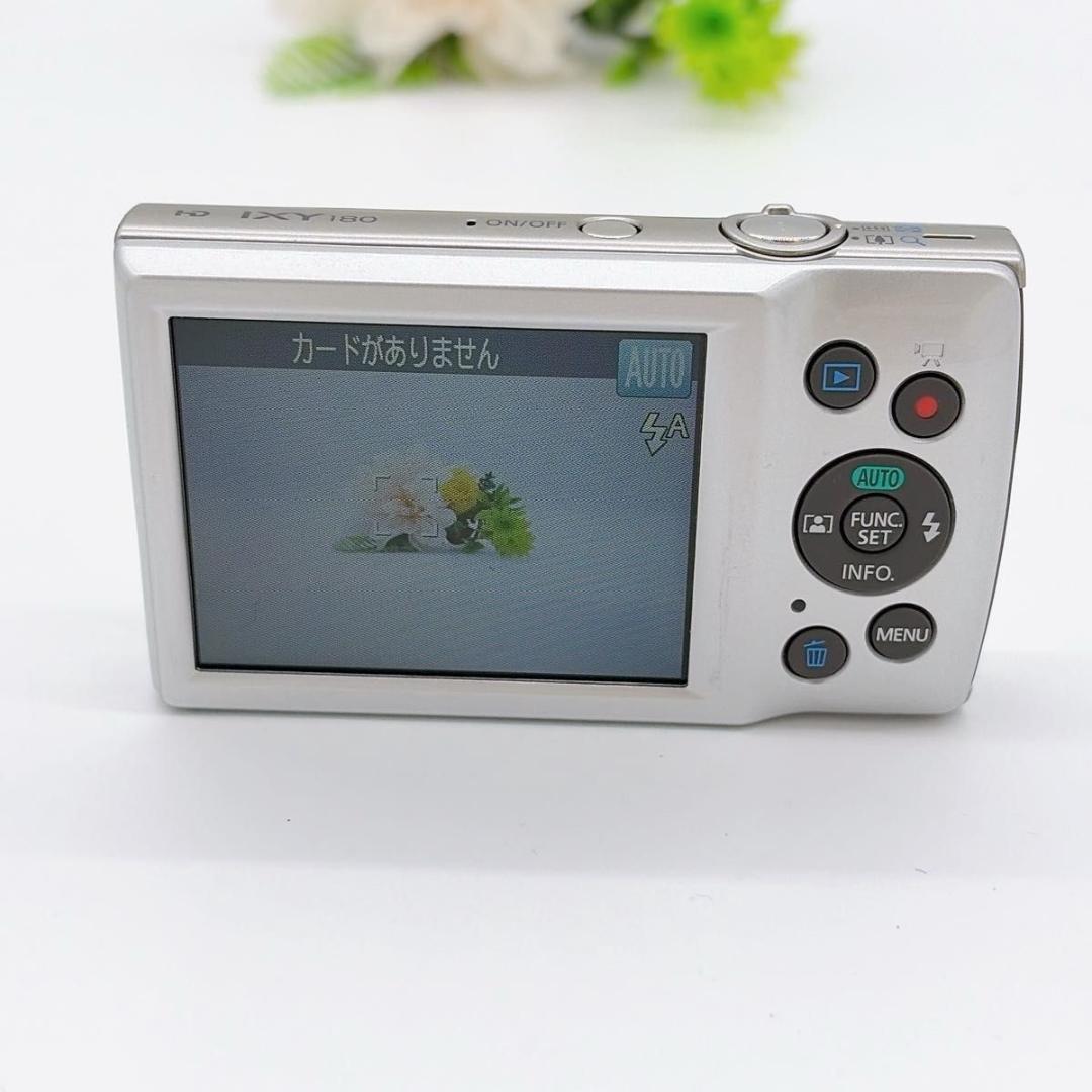 未使用級 付属品完備 Canon IXY 180 デジタルカメラ コンデジ