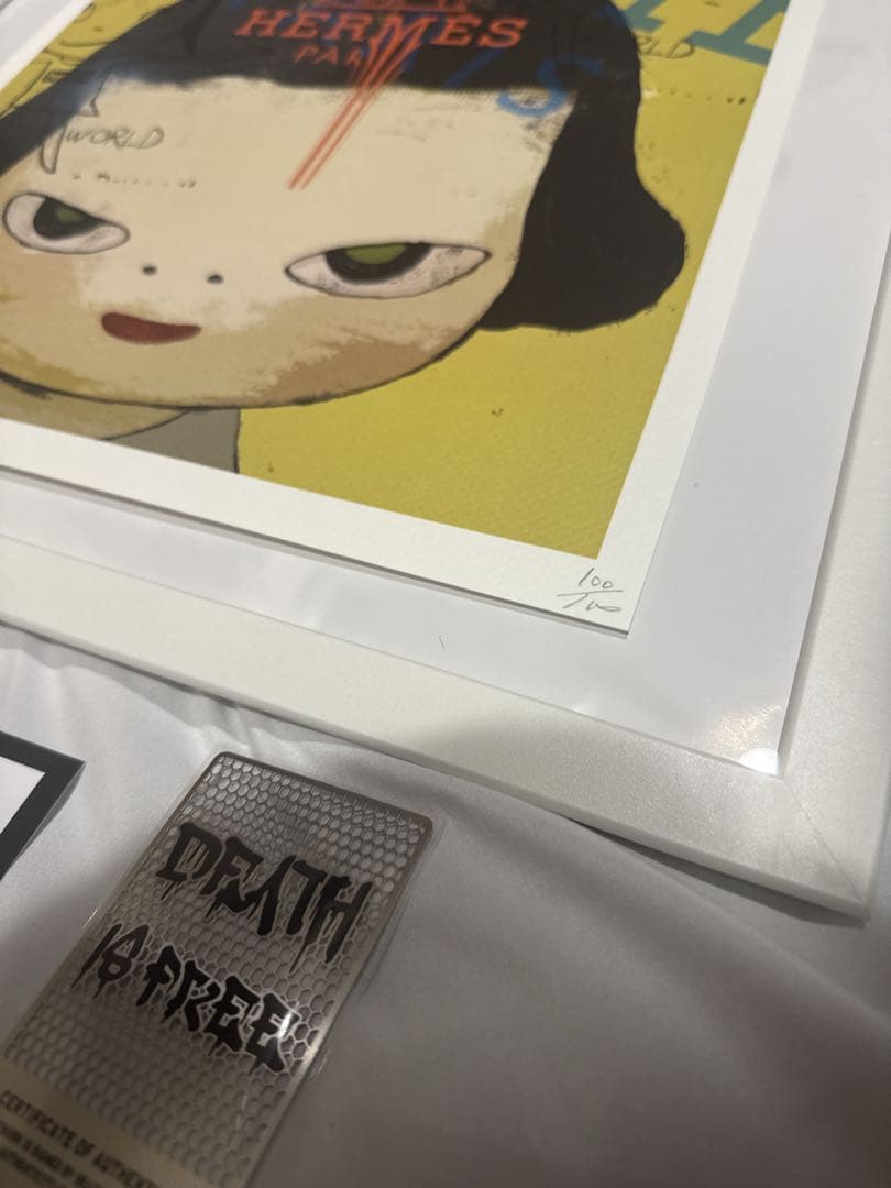 DEATH NYC 現代アートポスター　世界100枚限定　奈良美智