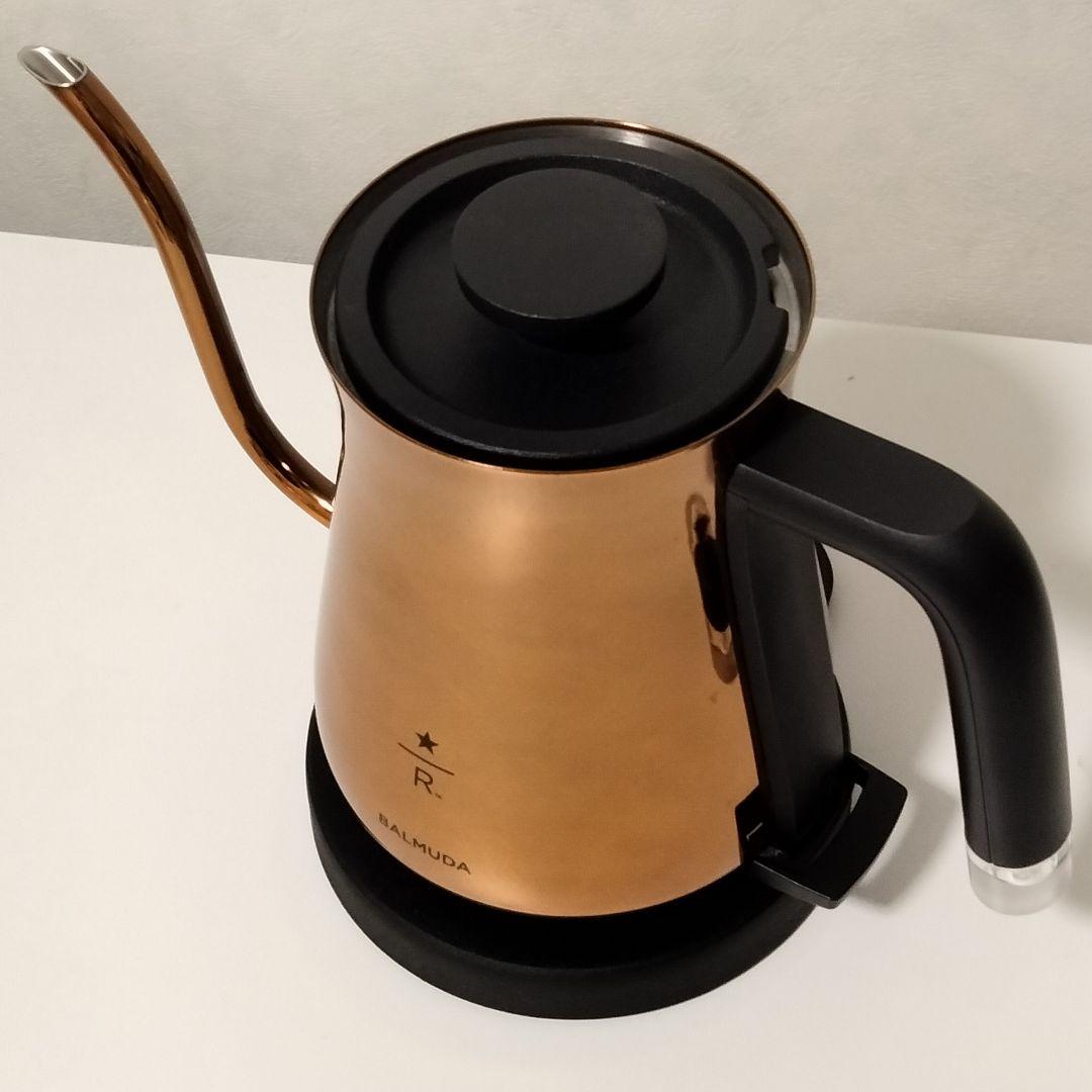 【スタバコラボ】BALMUDA 電気ケトル スターバックスリザーブモデル　475