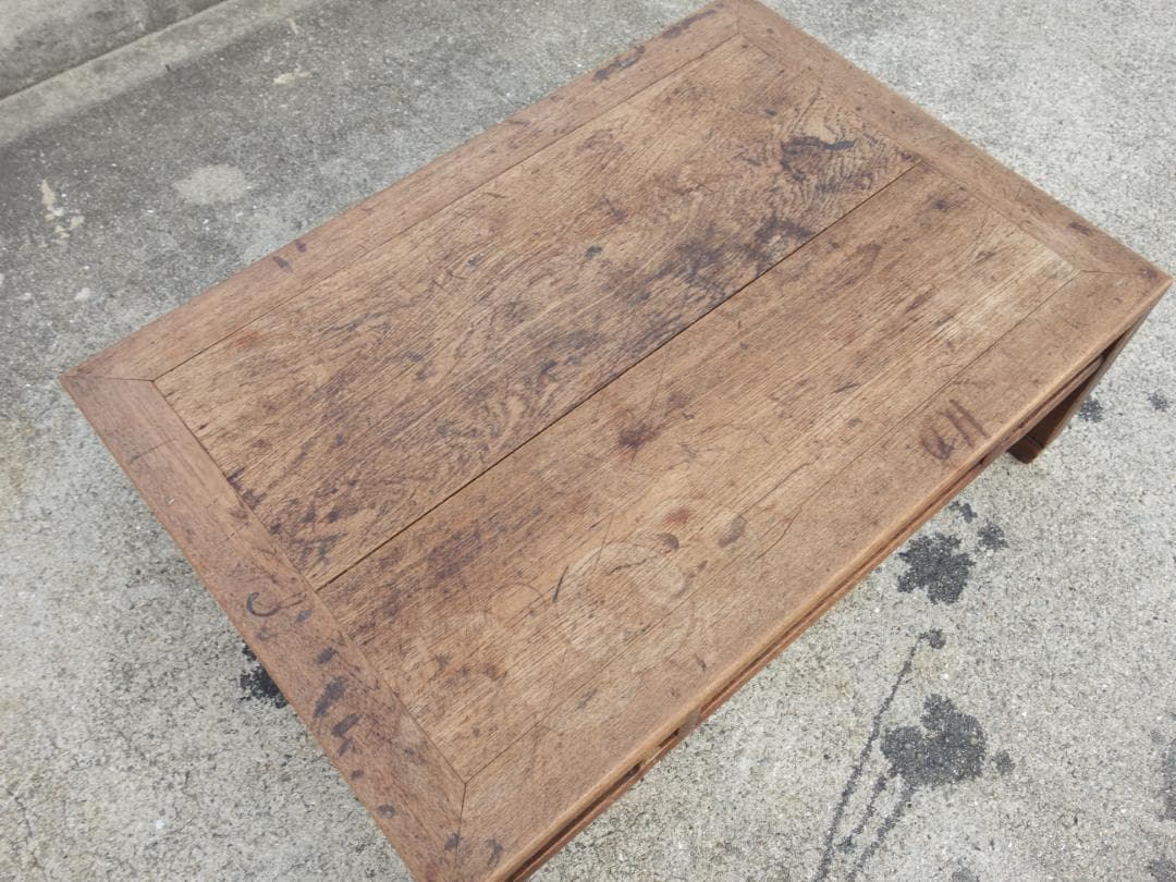 【中古】K▼座卓 机 テーブル 幅965×奥行660×高さ355 (38712)