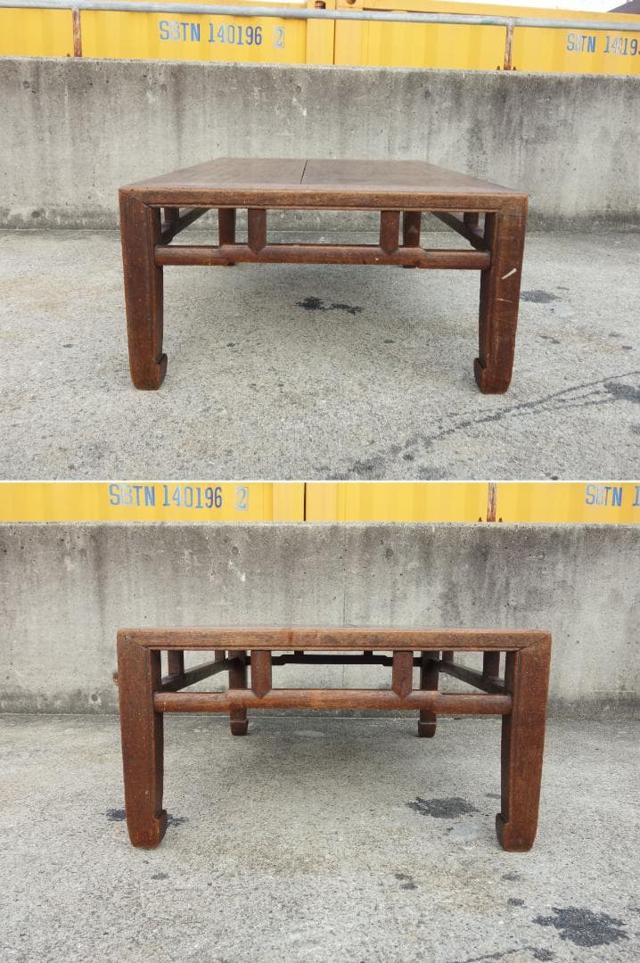 【中古】K▼座卓 机 テーブル 幅965×奥行660×高さ355 (38712)