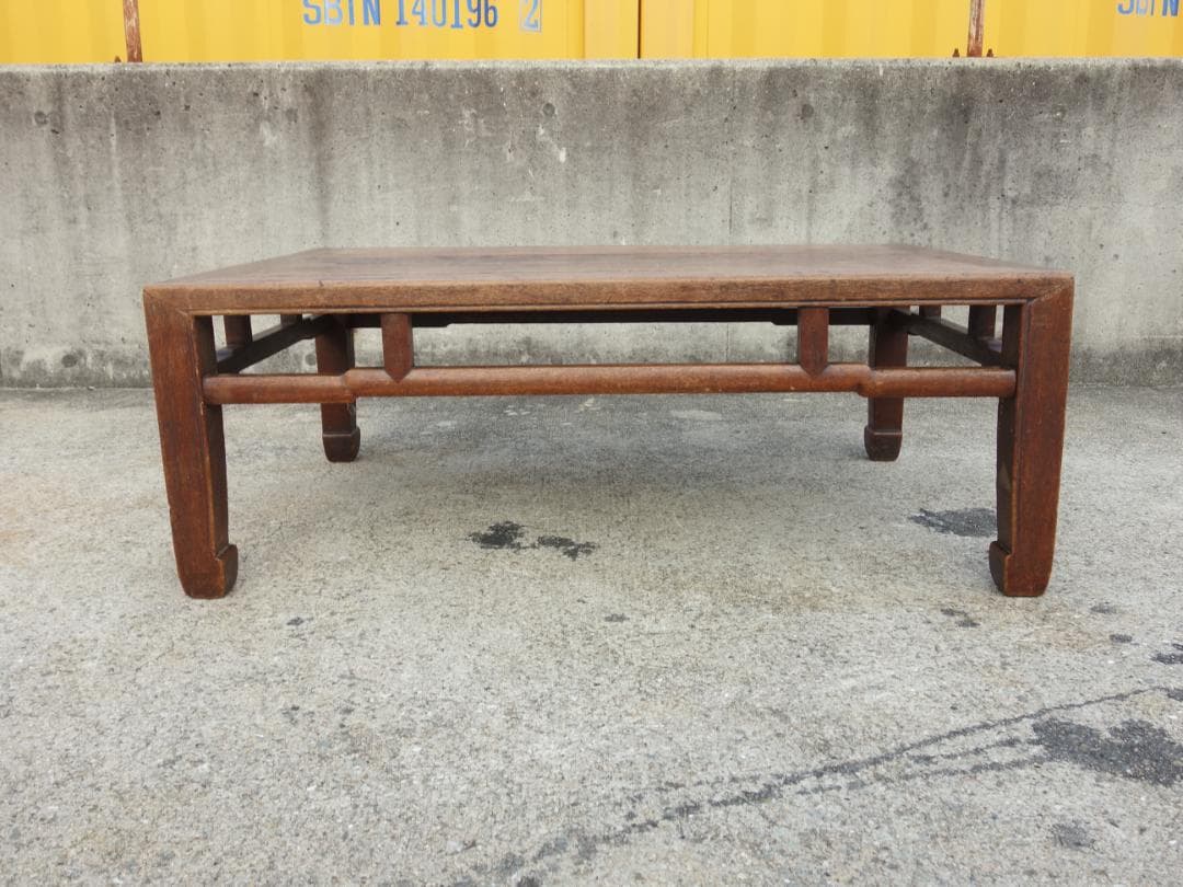 【中古】K▼座卓 机 テーブル 幅965×奥行660×高さ355 (38712)