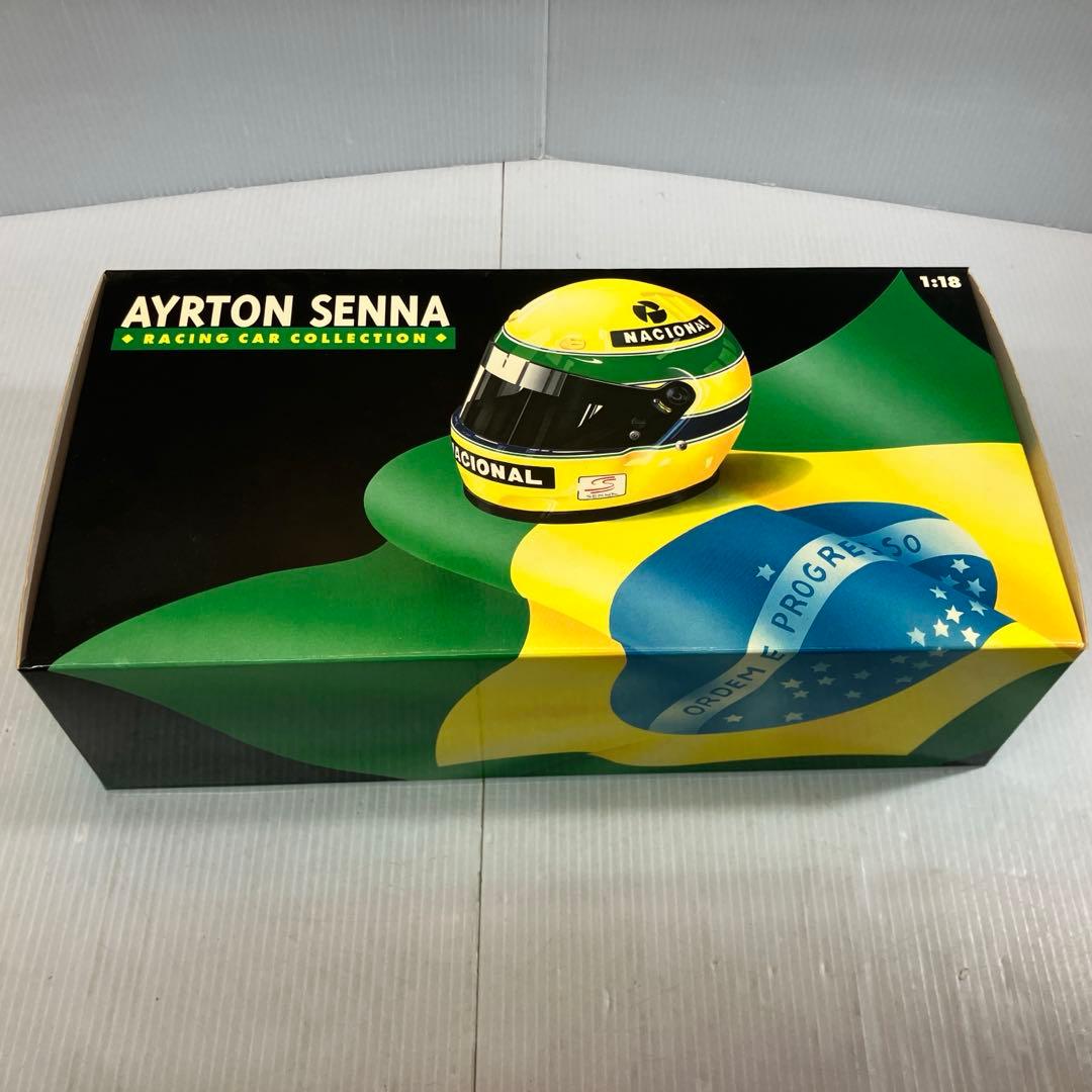 【美品/マルボロ仕様】1/18 ミニチャンプス マクラーレンホンダMP4/6セナ