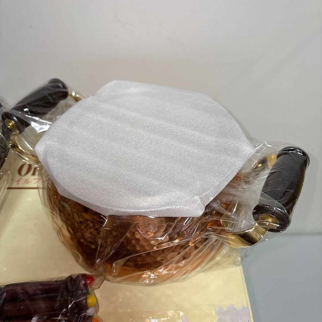 Copper100 チーズ&オイルフォンデュセット 銅製