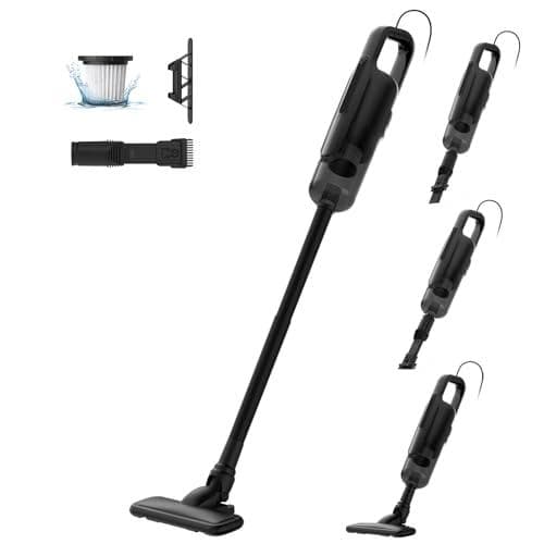 D★掃除機 コード式 45KPa強力吸引 5M電源コード Verslife C8