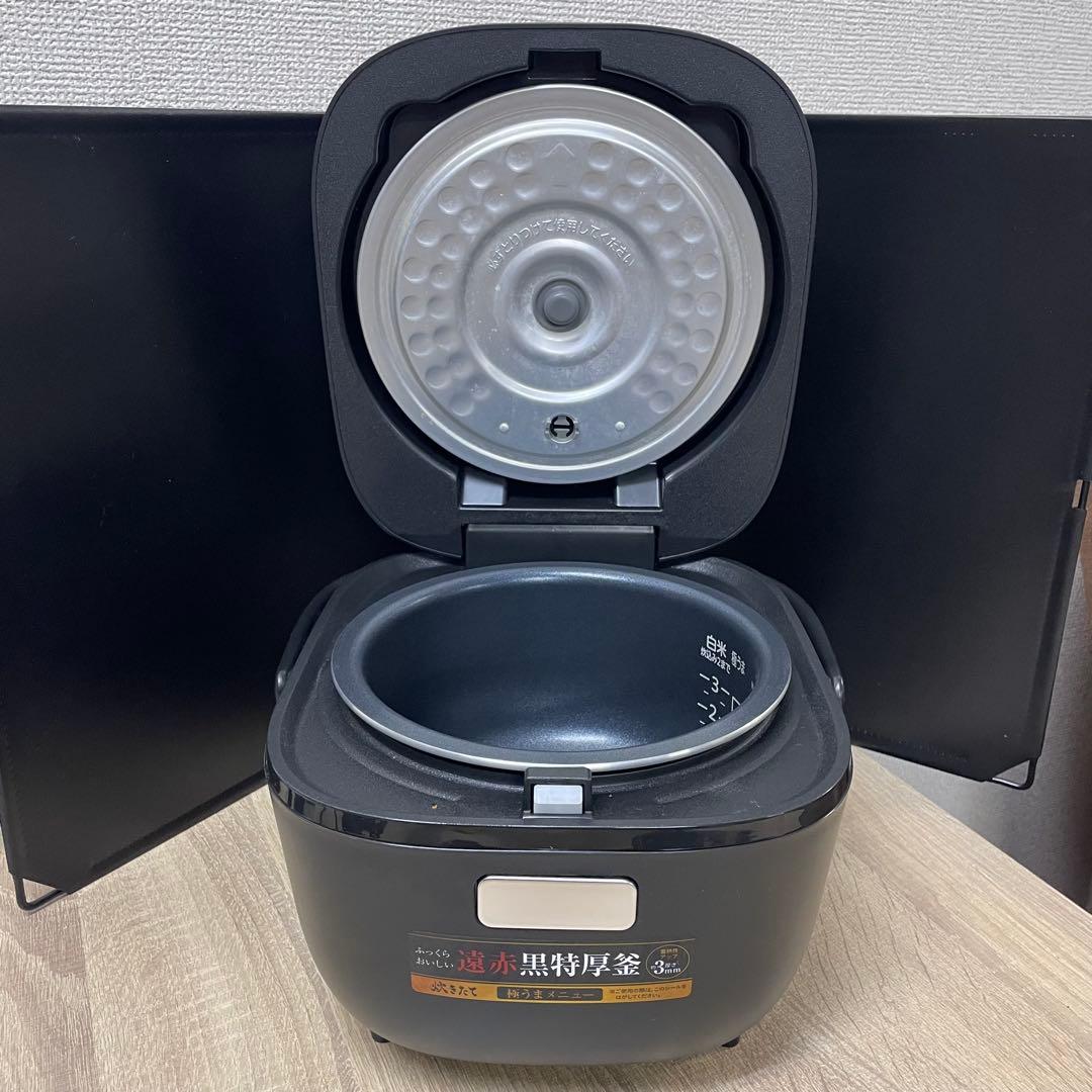 『2025年製』TIGER タイガー炊飯器 JBS-A055 ブラック 3合 M