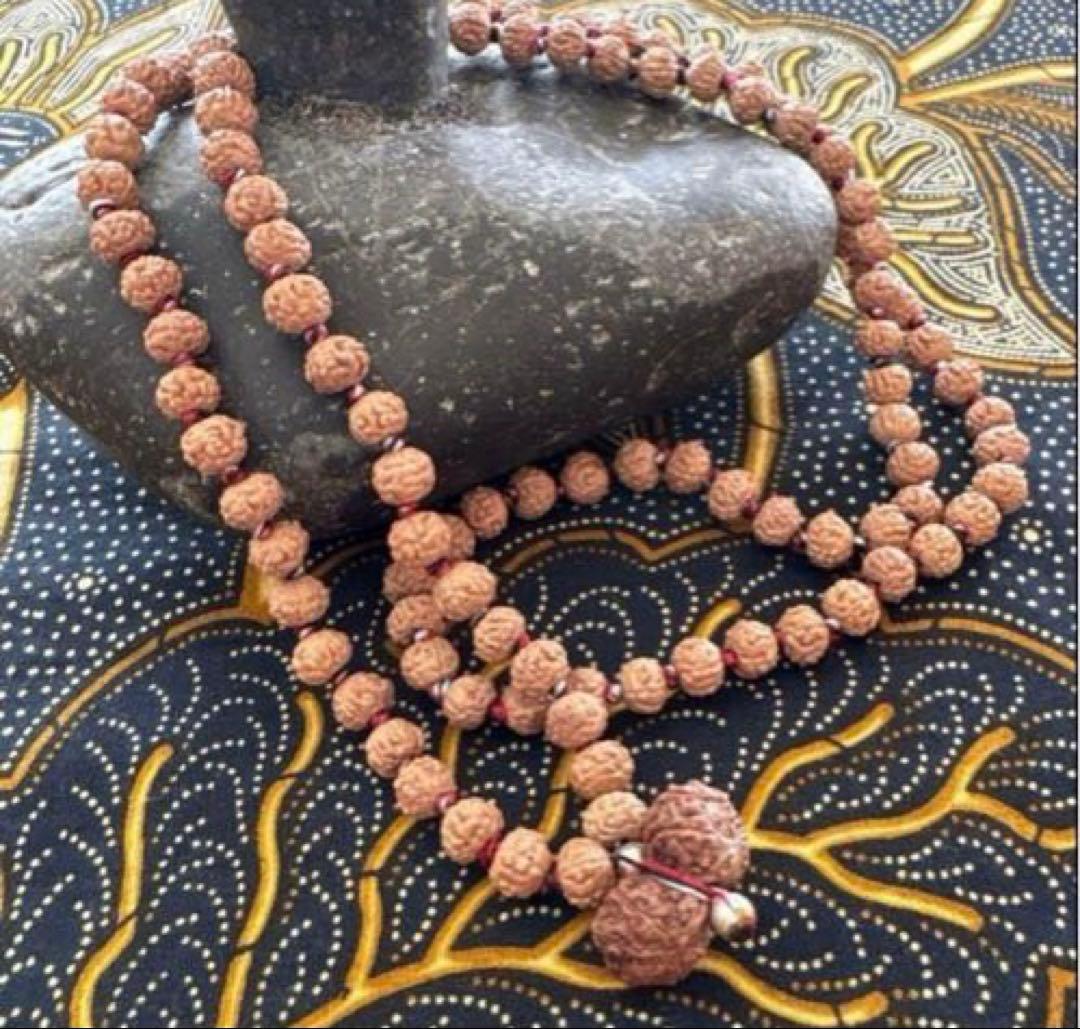 ⭐️SALE10%OFF⭐️ ルドラクシャマーラー　トップガウリシャンカール