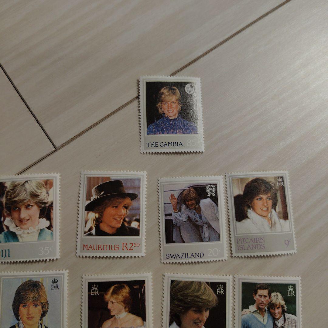 貴重　ダイアナ妃　 21歳誕生日記念切手　外国切手