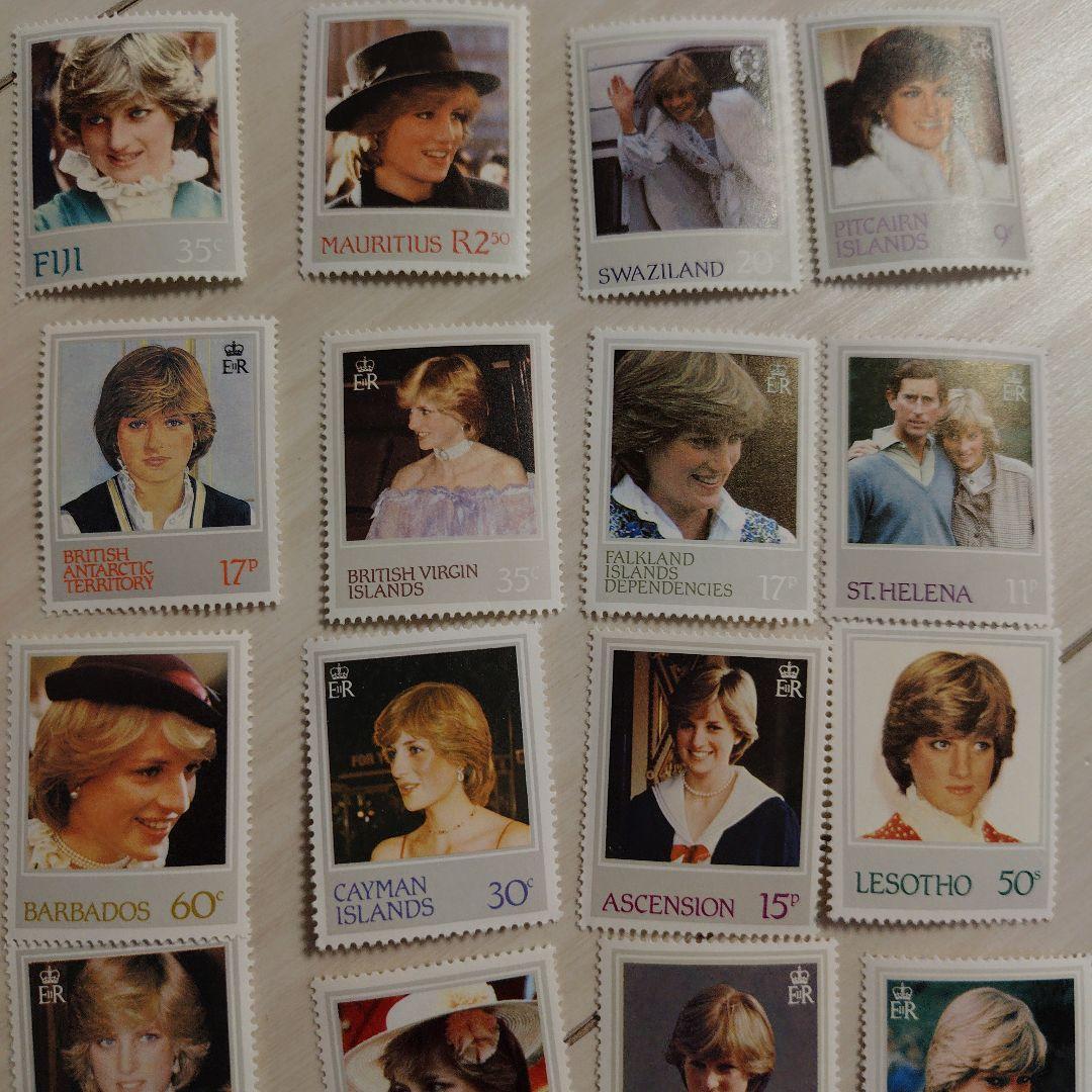 貴重　ダイアナ妃　 21歳誕生日記念切手　外国切手