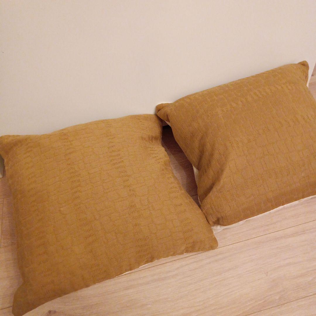 ACTUS★KAJIKI★45cm★クッションカバー★２枚セット★ほぼ未使用
