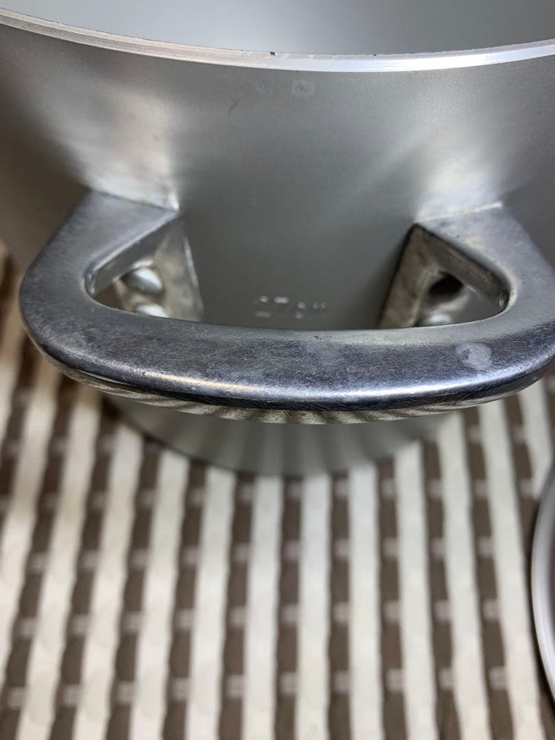 寸胴鍋　フタ付き　27cm目盛りあり　日本製　飲食店　ビストロ