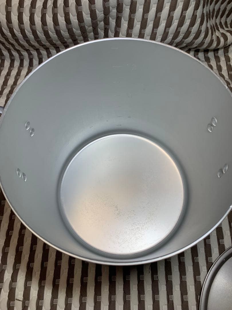 寸胴鍋　フタ付き　27cm目盛りあり　日本製　飲食店　ビストロ