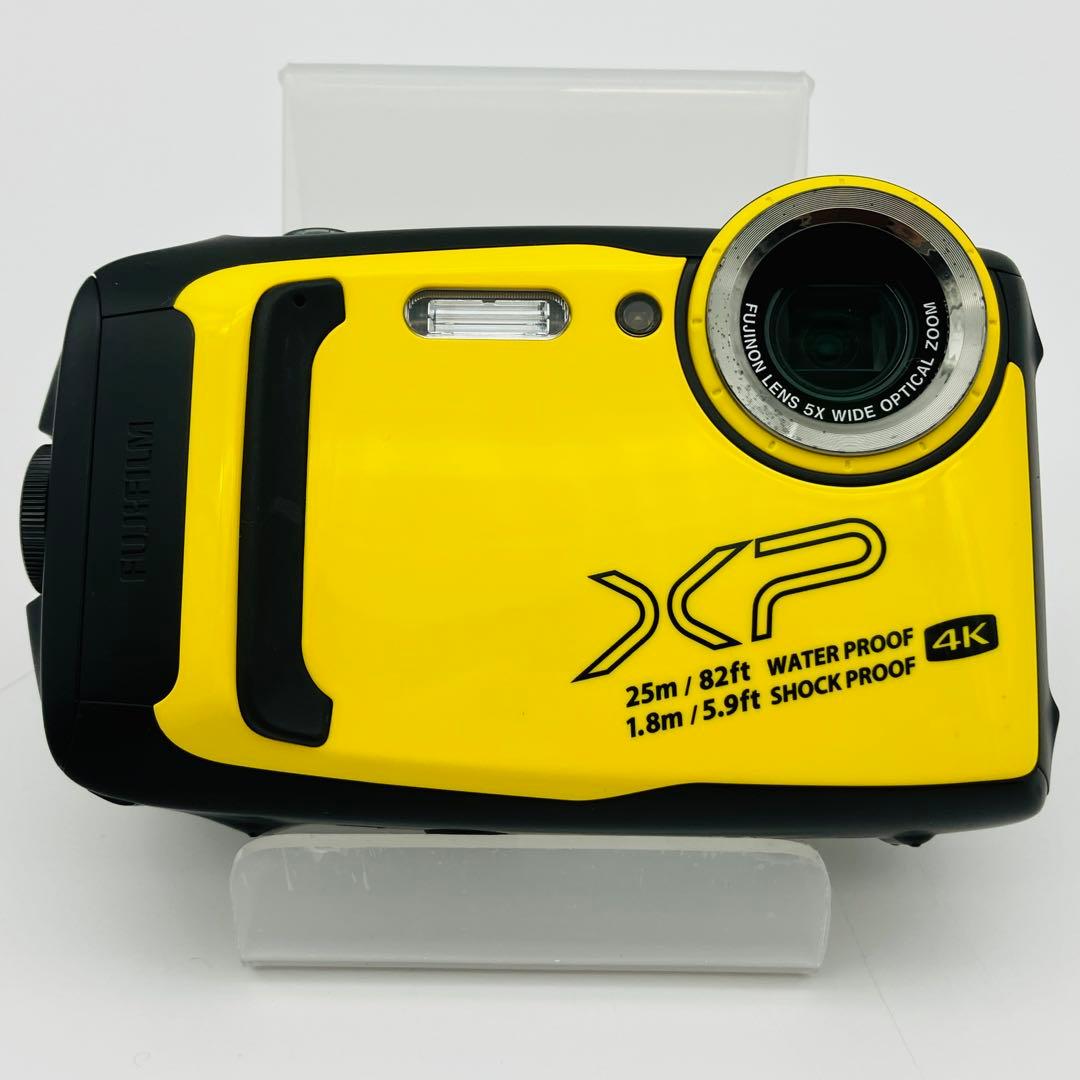 FUJIFILMフジフイルム FinePixXP140イエローコンデジ