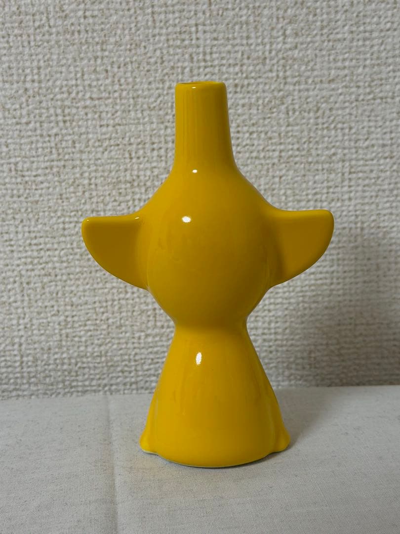 黄色ピクミン一輪挿し