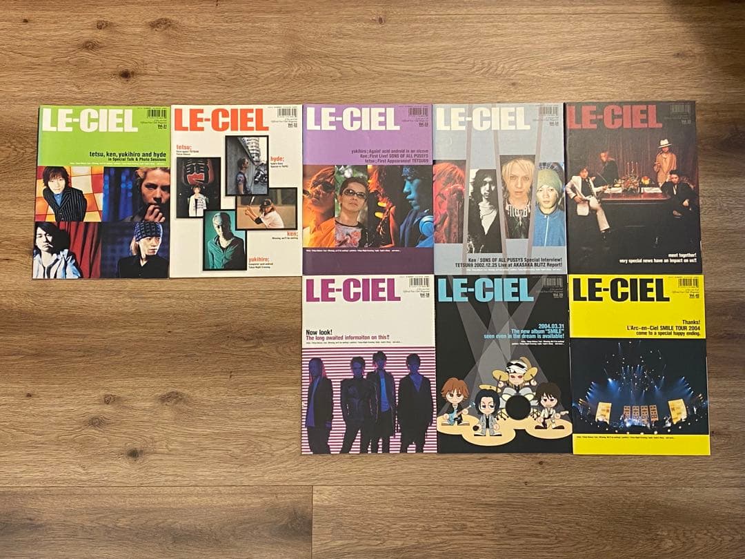 L'Arc～en～Ciel　ラルクファンクラブ会報 52冊セット