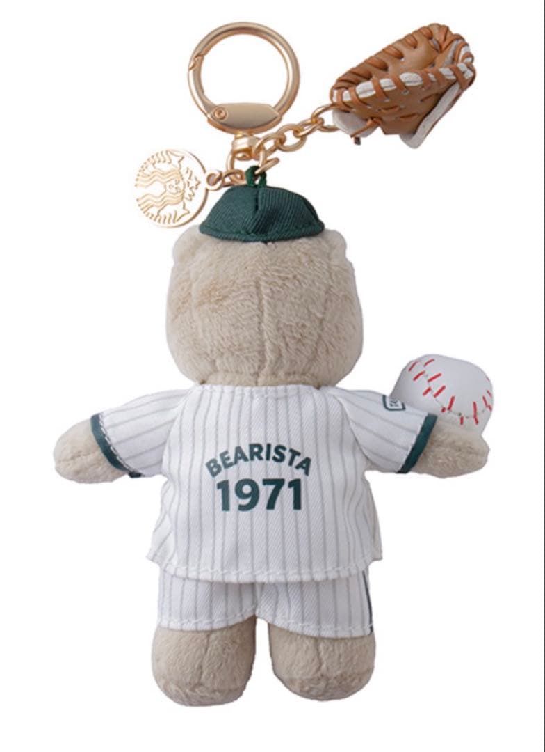 スターバックス 台湾 STARBUCKS 野球 ベアリスタ キーホルダー