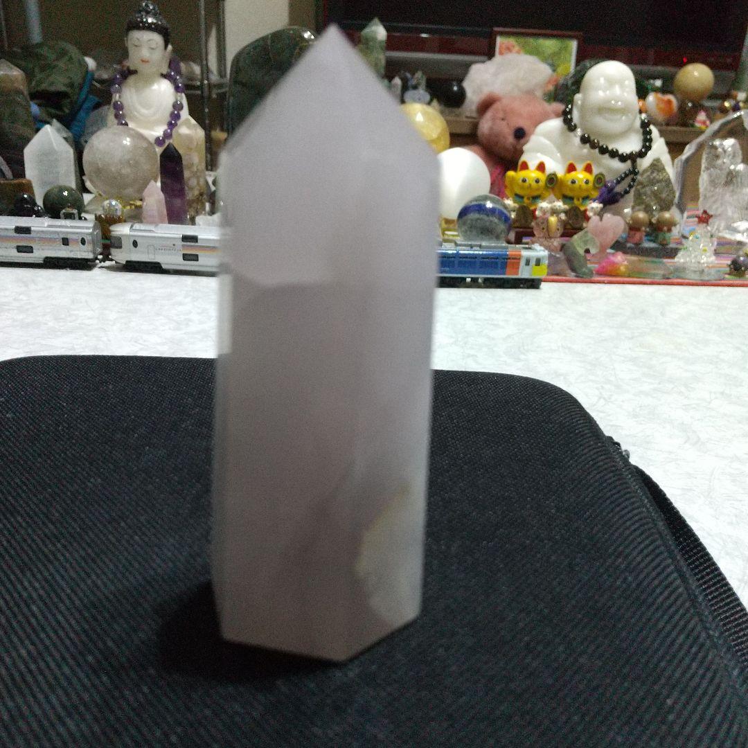 天然石　タワー　１３１グラム　お買い得　どっしり　六角柱