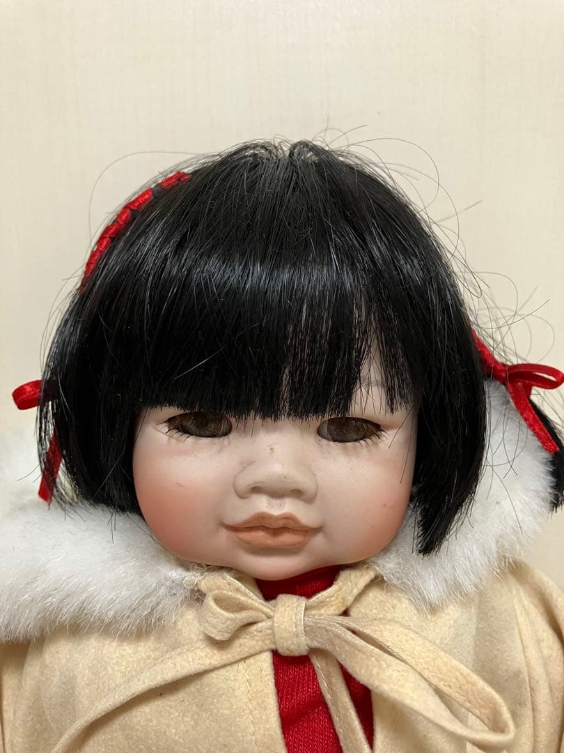 日本人形　創作人形　ビスクドール リボーンドール 抱き人形 希少　市松人形